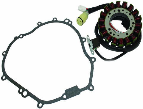 Caltric Stator & Gasket Compatible With Yamaha Wolverine 350 Yfm35X 2X4 2006 2007 2008 2009 Atv New