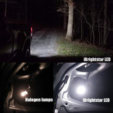 iBrightstar Newest 9-30V Super Bright Error Free T15 912 W16W 921 LED Bulbs with Projector replacement for Back Up Reverse Lights, Truck Cargo Lights, 3rd Brake Lights, Xenon White