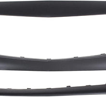 Front Bumper Cover for MERCEDES BENZ C300 2015-2018 Primed with Surround View (2017 Conv/Coupe)/Sedan