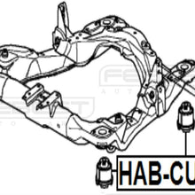 50260-Ta0-A01 / 50260Ta0A01 - Body Bushing For Honda