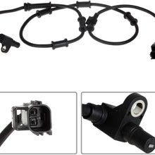 AUTEX 1pc ABS Wheel Speed Sensor Front Left or Right ALS102 5S7013 970-088 ABS213 SC502 SU8505 compatible with Dodge Ram 2500 & 3500 2003 2004 2005/Dodge Ram 2500 & 3500 03 04 05 (Only fit 4WD)