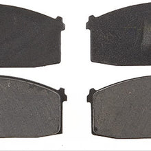 ACDelco 17D234 Professional Organic Front Disc Brake Pad Set