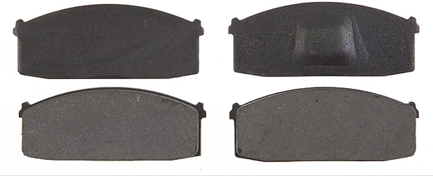 ACDelco 17D234 Professional Organic Front Disc Brake Pad Set