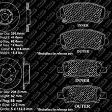 [Front + Rear] Max Brakes Premium OE Rotors with Carbon Ceramic Pads KT045443