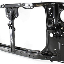 Radiator Support Assembly Compatible with 2003-2004 Nissan Frontier Black Steel