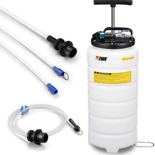 EWK 15L Oil Changer Fluid Vacuum Extractor Oil Pump Extractor Pneumatic Fluid Evacuator + Brake Bleeder Hose