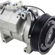 CO 28003C AC Compressor with Clutch for 2003 2004 2005 2006 2007 Honda Accord L4 2.4L 38810-RAA-A01 38810RAAA01 GELUOXI