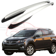KPGDG Fit for Toyota RAV4 2013-2018 2 Pcs Aluminium Roof Rail Roof Rack Side Rail Bar - Silver