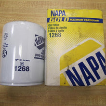 NAPA FILTERS 1268 Oil Filter Spin ON 5.2 X 3.69 X 11/8-16INCH Thread