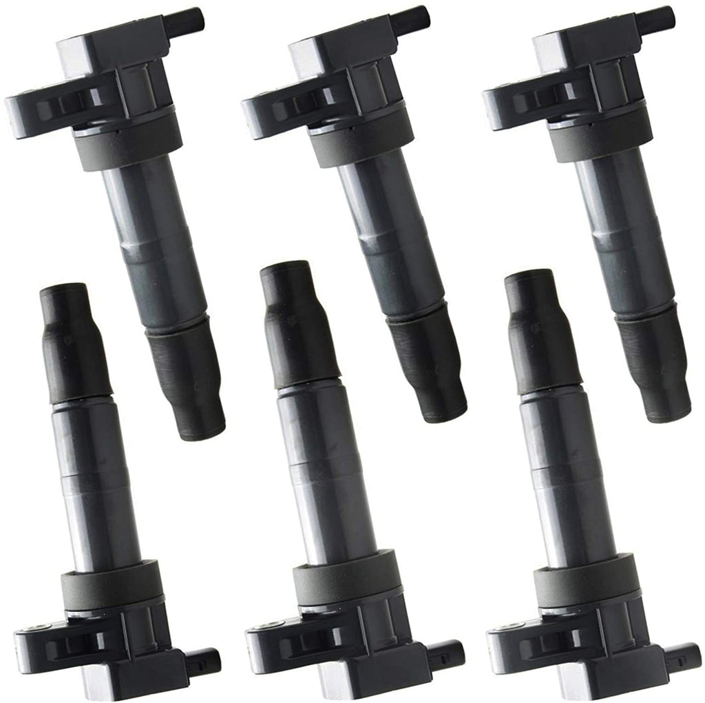 A-Premium Ignition Coil Pack Replacement for Hyundai Santa Fe Azera Sonata Genesis Kia Sorento Sedona Amanti V6 3.3L 3.5L 3.8L