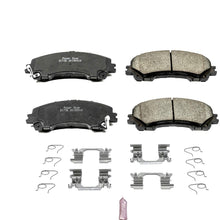 Power Stop 17-1736, Z17 Front Ceramic Brake Pads with Hardware