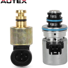 AUTEX Transmission Pressure Sensor Governor Solenoid Kit A500 A518 42RE 44RE 46RE 47RE Compatible With DODGE Dakota Ram 1500 2500 3500 1996-1999/B1500 B2500 1996-1998/Jeep Grand Cherokee 1993-1999