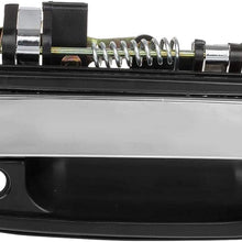 AUTEX 769MX Chrome Exterior Front Right Door Handle Passenger Side Compatible with Toyota Tacoma 1995-2004 Door Handle