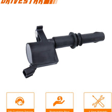 DRIVESTAR FD508 set of 8 Straight Boot Ignition Coils Pack for Ford F-150 Super Duty/Expedition/Explorer/Mustang,for Lincoln Mountaineer 4.6l 5.4l 6.8l V8 DG511 C1541