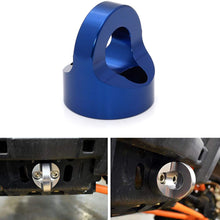 Front Tow Hook Tie Down Anchor Aluminum for Polaris RZR XP 1000 XP Turbo XP 4 2016 2017 2018 2019 2020 (Blue)