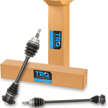 TRQ Front CV Axle Shaft Assembly 2 Piece Kit Pair Set New for 1999-2005 VW Jetta / 1999-2006 Golf / 1999-2005 Beetle / 2000-2002 Audi TT