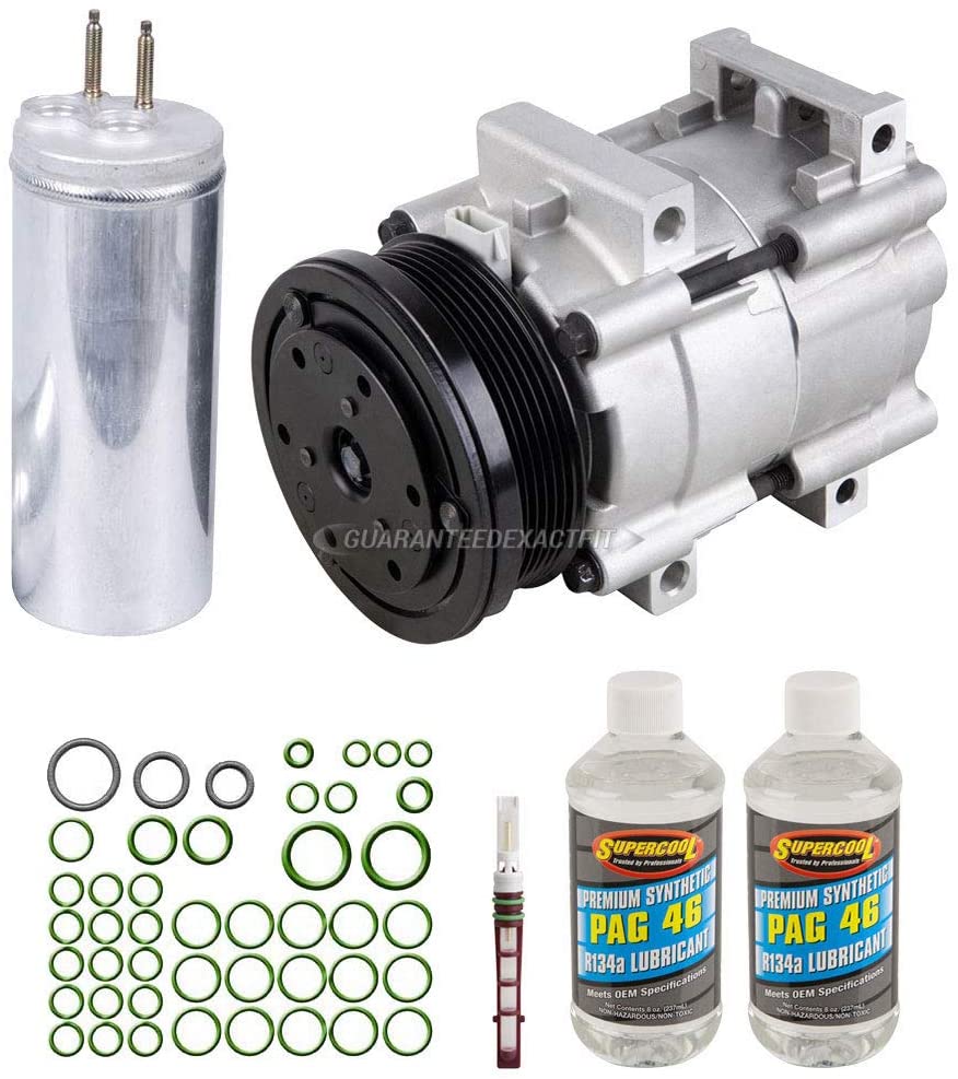 For Ford Windstar 1999 2000 2001 2002 AC Compressor w/A/C Repair Kit - BuyAutoParts 60-80251RK New