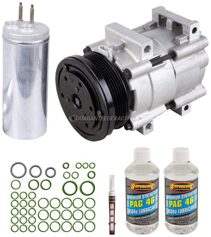 For Ford Windstar 1999 2000 2001 2002 AC Compressor w/A/C Repair Kit - BuyAutoParts 60-80251RK New