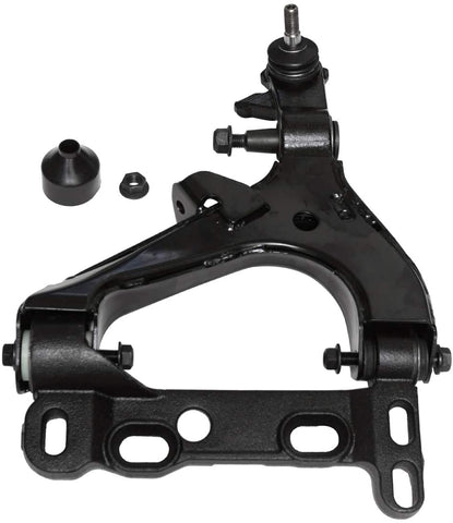 Front Left Lower Control Arm and Ball Joint Support Bracket Compatible With Buick Rainier Chevrolet Trailblazer EXT GMC Envoy XL XUV Isuzu Ascender Olds Bravada Saab 9-7x AUQDD K620467 Suspension