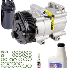 AC Compressor & A/C Kit For Mazda B3000 B4000 Navajo & Ford Ranger - Includes Drier, Expansion Valve, PAG Oil& O-Rings - BuyAutoParts 60-82025RK New