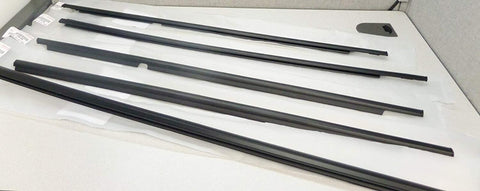TOYOTA 4Runner 2003-2009 Front, Rear, Back Door 5 pc Belt Mouldings Weatherstrip Genuine OEM OE