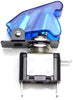 iJDMTOY (2) Aircraft Style 12V/20A Blue LED Light Up On/OFF SPST Toggle Switch w/Safety Flip Cover For Fog Daytime Running Light, Lightbar, etc