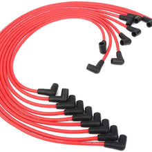 Aintier Brand New Ignition Wire Sets Replacement for GMC W3500 Forward/Yukon/Savana 3500/ Savana 1500/ Savana 2500 Chevy W3500/ Tahoe/ K3500/ K2500 1995-1999 (Set of 9)