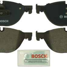 Bosch BP1409 QuietCast Premium Semi-Metallic Disc Brake Pad Set For Select Bentley Arnage; BMW (i, GT, Ld, Li, xDrive), 528, 535, 550, 650, 740, 750, ActiveHybrid; Rolls-Royce + More; Front