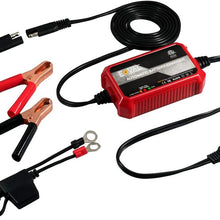 Foval Automatic Trickle Battery Charger 12V 1000mA Smart Battery Charger