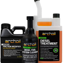 Archoil Ultimate Diesel Kit - AR9100 Friction Modifier (16oz) + AR6500 Diesel Treatment (33oz) + AR6400-D Diesel Fuel System Cleaner (12oz)