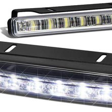 For Chevy Silverado GMT K2XX Chrome Housing Amber Corner LED Headlight+DRL 8 LED Fog Light