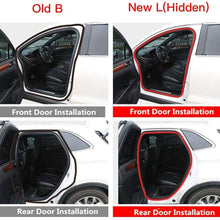 JUST N1 L Shape Seal Strip Car Door Hood Trunk Trim Edge Moulding Rubber Weatherstrip(5M,15M)