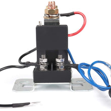 Ehdis 24V 200 AMP Battery Isolator and Relay 4 Terminal Dual Battery Auto Increase Battery DC 12V-24V Suit for All Type of Cars, Track, Van, Vehicle