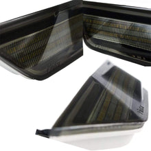 Overun Signature 2pcs Switchback DRL Smoke Lens Side Marker Light Lamp White Amber LED Function Bumper Reflector Compatible with Honda Civic