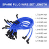 JDMON Compatible with High Performance Spark Plug Wire Set Ignition Wire Ford F-150 F150 Mustang 5.0L 5.8L SBF 302 Blue line
