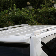 BUSUANZI Aluminium Roof Rack Side Rails Bars Decoration for Toyota Cruze/Prado Luggage Carrier Baggage Rack 2Pcs