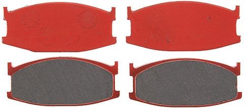 ACDelco 17D175 Professional Organic Front Disc Brake Pad Set