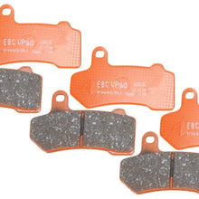 EBC Brakes EBPCK1015 Complete Semi-Sintered V-Pads Brake Pad Change Kit