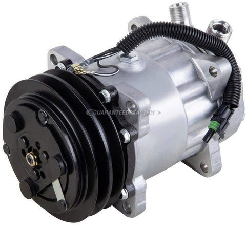 AC Compressor & A/C Clutch For Mack International & Freightliner Replaces Sanden SD7H15HD 12v 4664 4639 8104 4647 4654 - BuyAutoParts 60-02160NA NEW