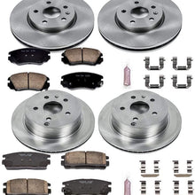 Autospecialty (KOE5516) Daily Driver OE Brake Kit, Front and Rear