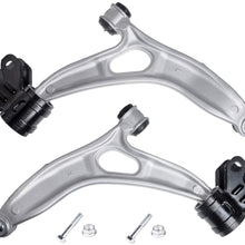 TUCAREST 2Pcs K622753 K622788 Left Right Front Lower Control Arm and Ball Joint Assembly Compatible With 2013-2018 Ford C-Max 12-18 Focus (Doesn't Fits 15" Wheels) Driver Passenger Side Suspension
