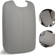 VANJING Center Console Lid Armrest Replacement Cover Compatible for 2008 2009 2010 2011 2012 Honda Accord Center Console Cover (Gray)