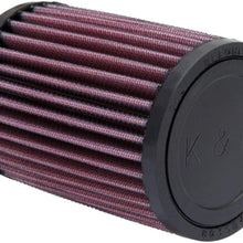 K&N Universal Clamp-On Air Filter: High Performance, Premium, Washable, Replacement Engine Filter: Flange Diameter: 2.4375 In, Filter Height: 5 In, Flange Length: 0.625 In, Shape: Round, RU-0810