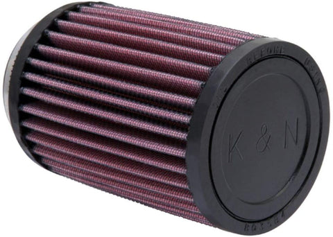 K&N Universal Clamp-On Air Filter: High Performance, Premium, Washable, Replacement Engine Filter: Flange Diameter: 2.4375 In, Filter Height: 5 In, Flange Length: 0.625 In, Shape: Round, RU-0810