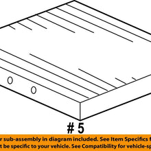 Genuine Honda 80292-SDA-407 Filter Element