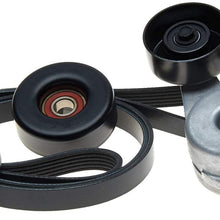 ACDelco ACK061015 Professional Automatic Belt Tensioner and Pulley Kit with Tensioner, Pulleys, and Belt