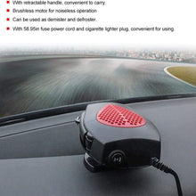 KIMISS Universal 12V Portable ABS Heating Fan Heater Defroster Partial Heating Demister Car Vehicle Accessory