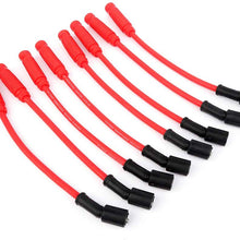 SCITOO Ignition Wire Sets New 25cm 32819 Fits for Buick Rainier Chevy Silverado 1500/ Suburban 1500/ Tahoe GMC Sierra/Sierra 1500/ Yukon 1999-2013