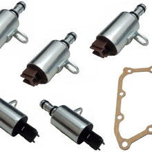 SINS - TSX Transmission Shift Solenoid Kit(5pcs/set) with Gasket and O-Ring 28400-RCT-003 28500-RCT-003 (1)