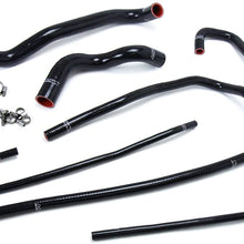 HPS 57-1316-BLK Black Silicone Radiator Coolant/Heater Hose Kit